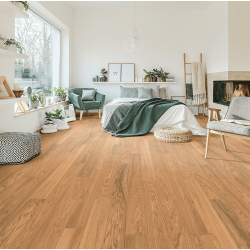 Viken 6 inch wide Hardened Wood Flooring in Natural Oak - Sustainable Hardwood Flooring
