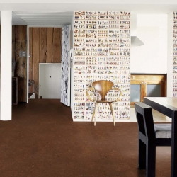Wicanders Cork ESSENCE Floating Cork Flooring in Personality Chestnut - Room View