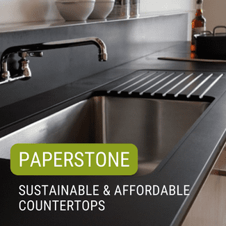 FEATURED PRODUCT 2: Paperstone Recycled Paper Countertops and Surfaces