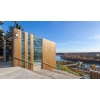 Kebony Clear Cladding - Edmonton Funicular - Photography by Brock Kryton