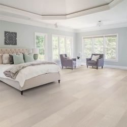 Valinge - Woodura Hardened Wood Flooring | Powder White Ash - Room View