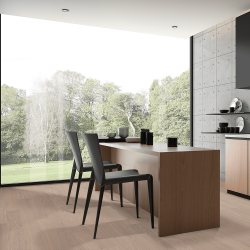 Viken 6" Hardened Wood Flooring in Earth Grey Oak - Sustainable Hardwood Flooring