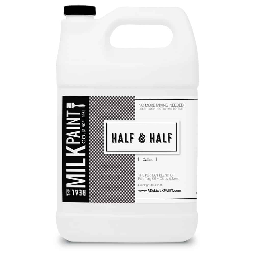 The Real Milk Paint Company - Half & Half Wood Finish