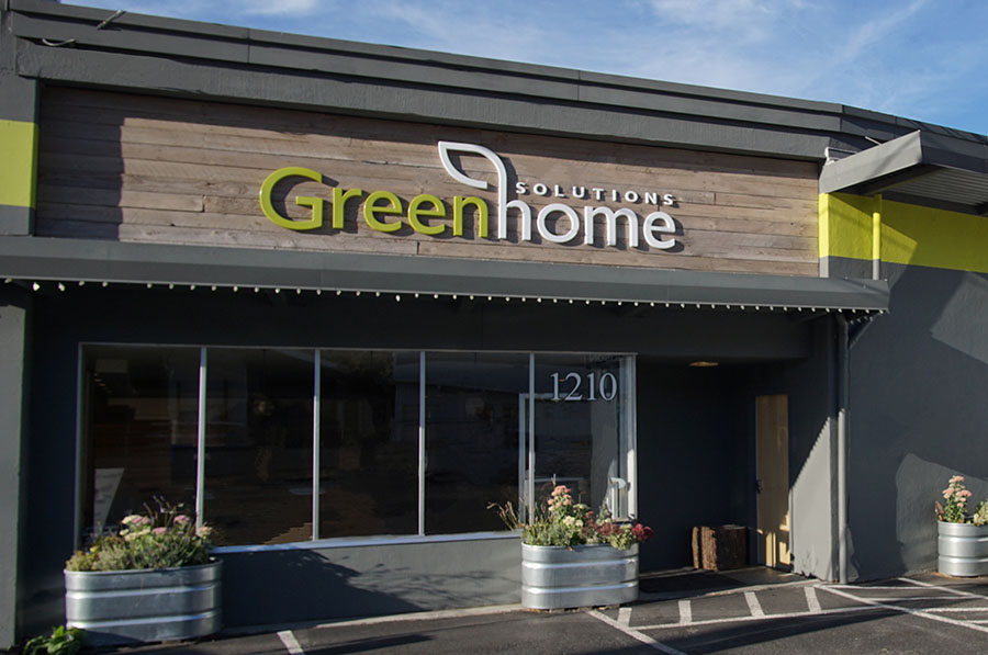 Greenhome Solutions' Seattle showroom located at 1210 W Nickerson Street, Seattle WA 98119.
